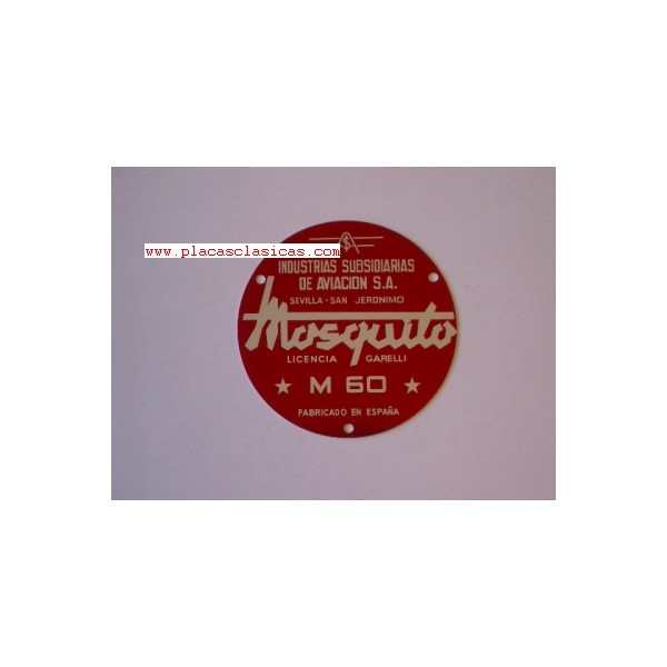 Placa Mosquito M60 PL-112 Image